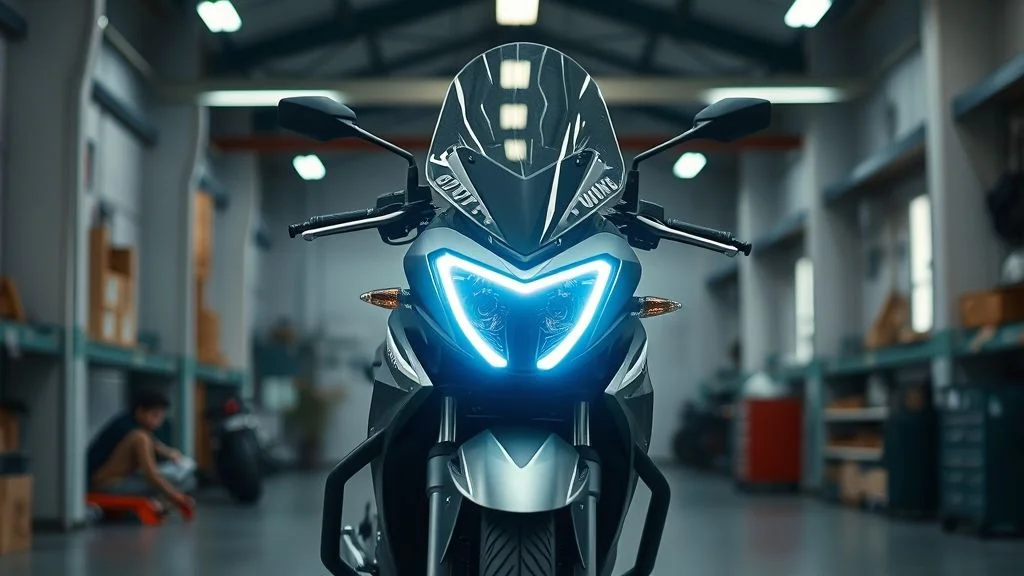 Valor para legalizar farol de led na moto